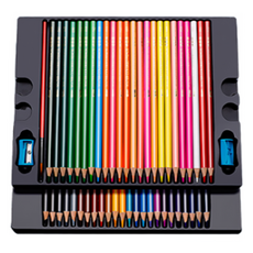 簡約線條專家用彩色色鉛筆 水性, 48 種顏色, 1個