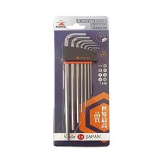 FUJIYA 富士箭 加長六角板手組 7支, 1組