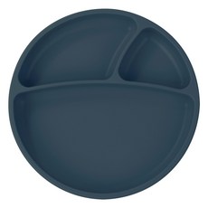 minikoioi 防滑矽膠餐盤, 靜謐藍, 1個
