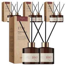 메르헨트 퍼퓸 드 디퓨저 2p + 섬유리드 10p 세트, 블랙체리, 200ml, 4세트