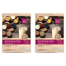Baedaegam 20穀米糊粉, 1kg, 2個