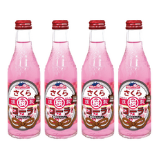 木村飲料 櫻花風味可樂, 240ml, 4瓶
