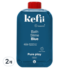 kefii 浴缸史萊姆 藍色, 550ml, 2個