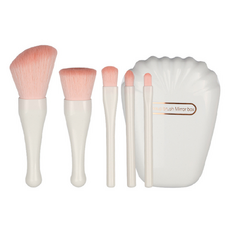 디에스 조개 메이크업 브러쉬 5종 세트, 1개, 화이트
