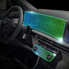 저스트쉴드 투싼 NX4 페이스리프트 네비게이션 디스플레이 풀커버 퓨어매트 AG 보호필름 세트