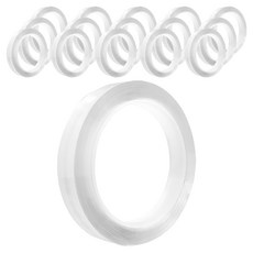 Natural Park 魔力星星凝膠超強力雙面膠帶 1mm x 15mm x 3m 4入 + 1mm x 15mm x 3m, 透明, 4套