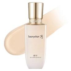 수려한 연 실크 광채 파운데이션 35ml, 21호, 1개