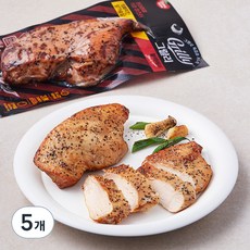 그릴리 직화치킨 닭가슴살 블랙페퍼, 105g, 1개입, 5개
