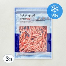 현복식품 홍진미 오징어채 (냉동), 150g, 3개