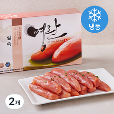 명품 명란젓갈 실속 (냉동), 500g, 2개