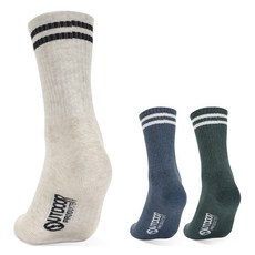 OUTDOOR PRODUCTS Rest 雙層緩衝中筒襪 3雙入