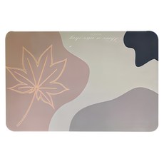 Annabelle 軟式珪藻土地墊8入組 防滑速乾, 顏色隨機, 1組