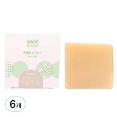 내몸에휴 씨에코 베이킹소다바, 135g, 6개
