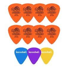 Dunlop 登祿普輪胎 Tortex Standard 撥片 8片 + Canovel 撥片 3片, 1套