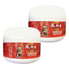 風獅爺 金門一條根精油霜 熱感, 2罐, 1入