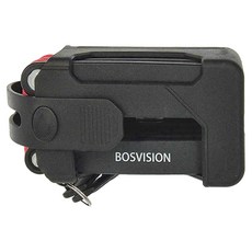 BOSVISION 博士威 高強度合金自行車折疊鎖 (BV-8796RD), 紅色, 1個