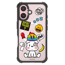 모란카노 뭉크 임팩트 맥세이프 아이코닉 디자인 휴대폰 케이스