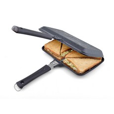 單柄不沾熱壓吐司烤盤, 35.5cm, 1組