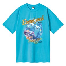 벤힛 ocean tour 오버핏 통기성 반팔 티셔츠