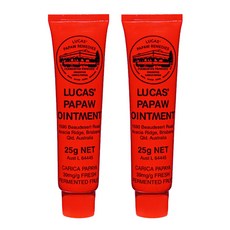 LUCAS' PAPAW REMEDIES 木瓜霜 25g, 澳洲經典百年品牌, 保持肌膚水份, 緩解肌膚乾燥, CARICA PAPAYA, 2件