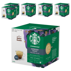 스타벅스 에스프레소 로스트 by 네스카페 돌체구스토 캡슐커피, 5.5g, 12개입, 6개