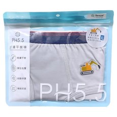 DR.WOW 男童款天絲健康機能三角褲 輕薄透氣 舒適親膚 挖土機