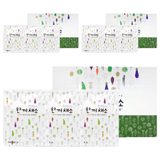 천연담아 한끼채소 20p, 160g, 3개