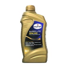 eurol 曜樂 SUPERLITE 全合成機油 1L, 1瓶, 5w40