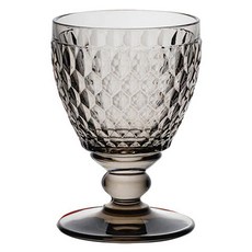 보스톤 화이트 고블렛 와인잔 스모크 8 x 8 x 12 cm, 1개, 120ml