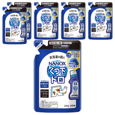 LION 獅王 NANOX 局部酵素去污劑補充裝 淤泥用, 6包, 200ml