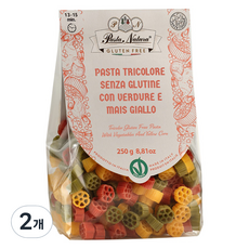 Pasta Natura 三色無麩質義大利麵, 2個, 250g
