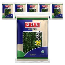 Daechungim 大川 整張特選海苔, 20g, 6包