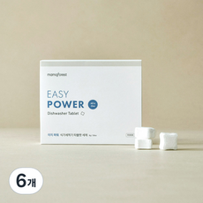 mamaforest Easy Power 洗碗機專用洗碗錠 30入, 240g, 6個