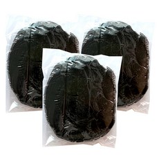 이야코 플라스틱 칼라 점토 200g, 검정, 3개