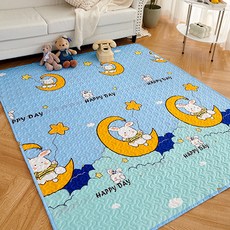 JAROI 可水洗透氣多功能保暖墊 - 月亮兔 100% 聚酯纖維, 160 x 190cm