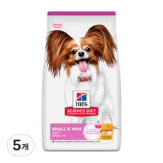 힐스사이언스다이어트 강아지 어덜트 스몰 앤 미니 기능성 사료, 다이어트(체중감소), 1.5kg, 5개