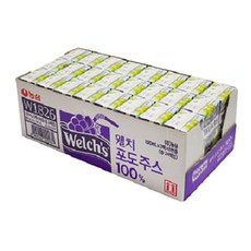 웰치스 포도 주스 종이팩, 24개, 500ml