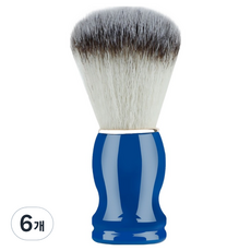 Greenuer 簡約理髮店刮鬍刷 藍色, 1入, 6個