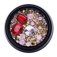 타이탄 셀프 네일 스톤 파츠 ND05, 1개, 혼합색상