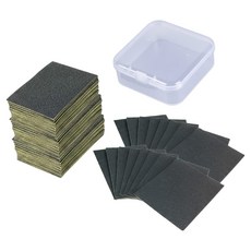 OON 샌딩 종이 사포 80방 100p 투명케이스, 1개