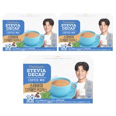 McNulty Coffee 低咖啡因甜菊葉即溶咖啡隨身包, 9.5g, 30條, 3盒