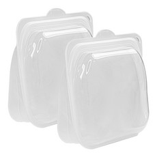 Kooleepool 矽膠保鮮袋 1L, 2入, 1個