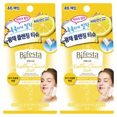Bifesta 碧菲絲特 微胞潔膚濕巾 完美光澤, 2個, 46枚入
