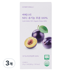 에스더포뮬러 여에스더 NFC 유기농 푸룬 100%, 20g, 42개