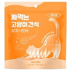 펫스윗 짜먹는 고양이 간식 60p, 혼합맛(연어/참치), 720g, 1개