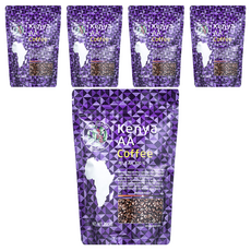 CODELLY Kenya AA咖啡豆, 無研磨咖啡豆, 200g, 5包