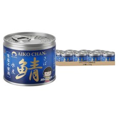 AIKO CHAN 伊藤食品 無鹽水煮鯖魚罐, 150g, 24罐