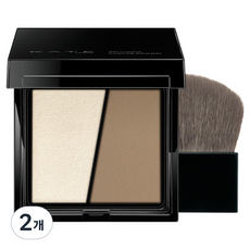 KATE 凱婷 Slim Create粉餅N修容&打亮 3.8g, EX 1 灰色, 2個