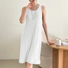 라라온 심플 민소매 레이어드 원피스 TSP818 빅사이즈 포함