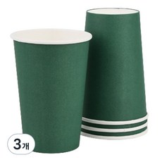 그린 종이컵 390ml, 50개입, 3개